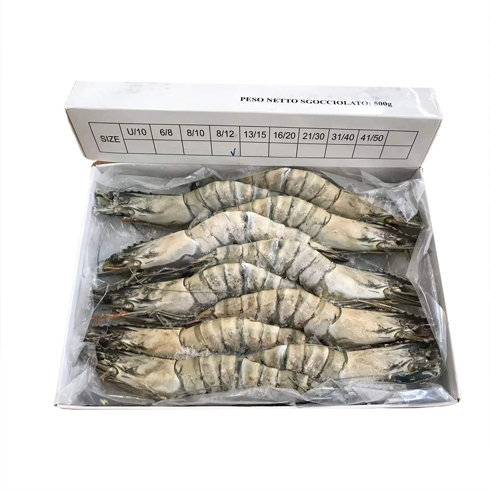 GAMBERI GIGANTI 8/12 CONG. 750GX10P 一级大虾